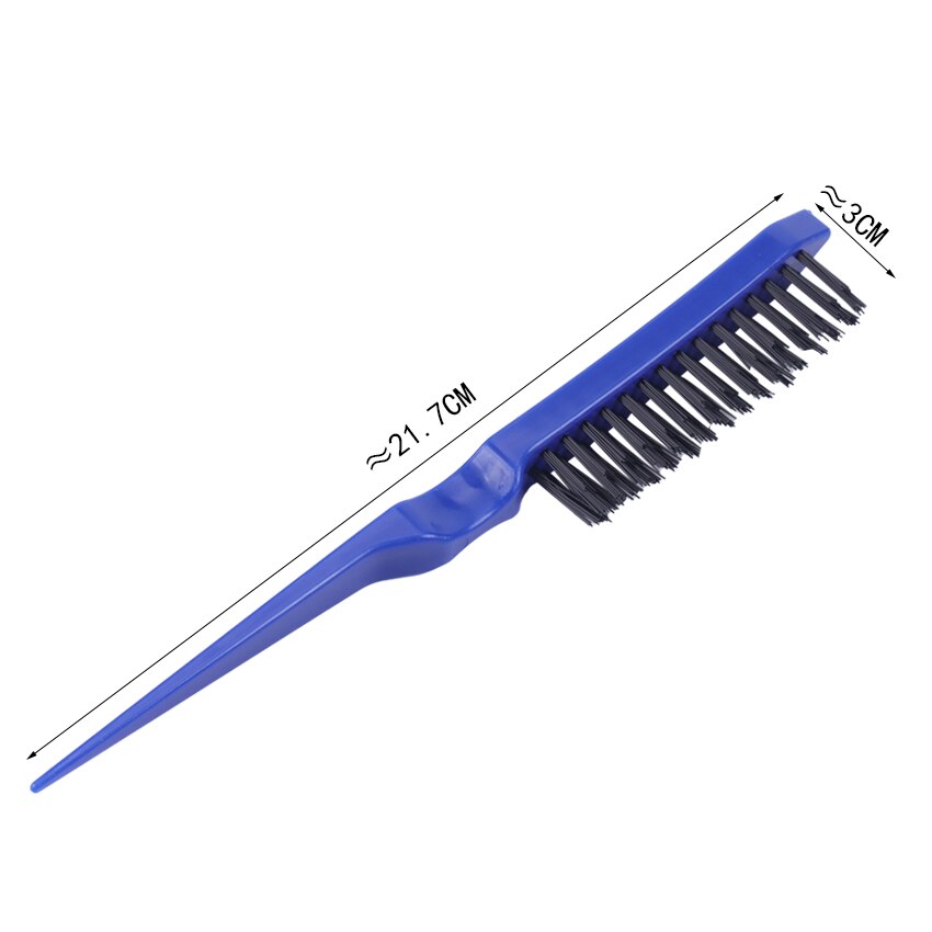 2PCS Fluffy Design Hairdressing Fixation Comb Effortless Styling And Hair Care Professional Essential Hair Brush Comb