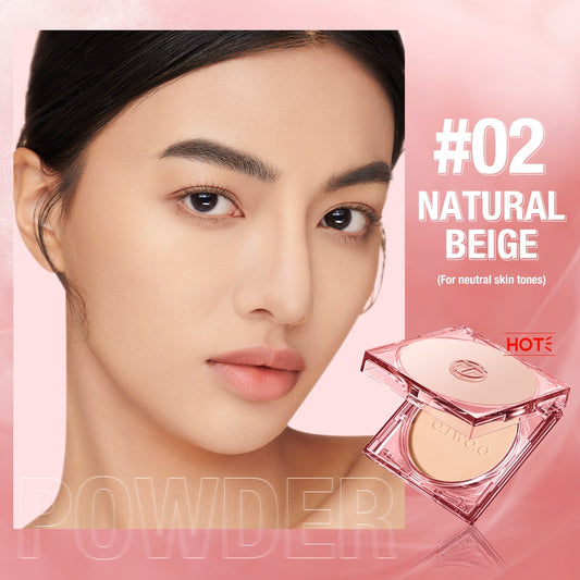 O.TWO.O Face Powder Oil-control 24 Hours SPF 30 PA+++ Long Lasting Waterproof Matte Face Makeup Cosmetic Setting Compact Powder