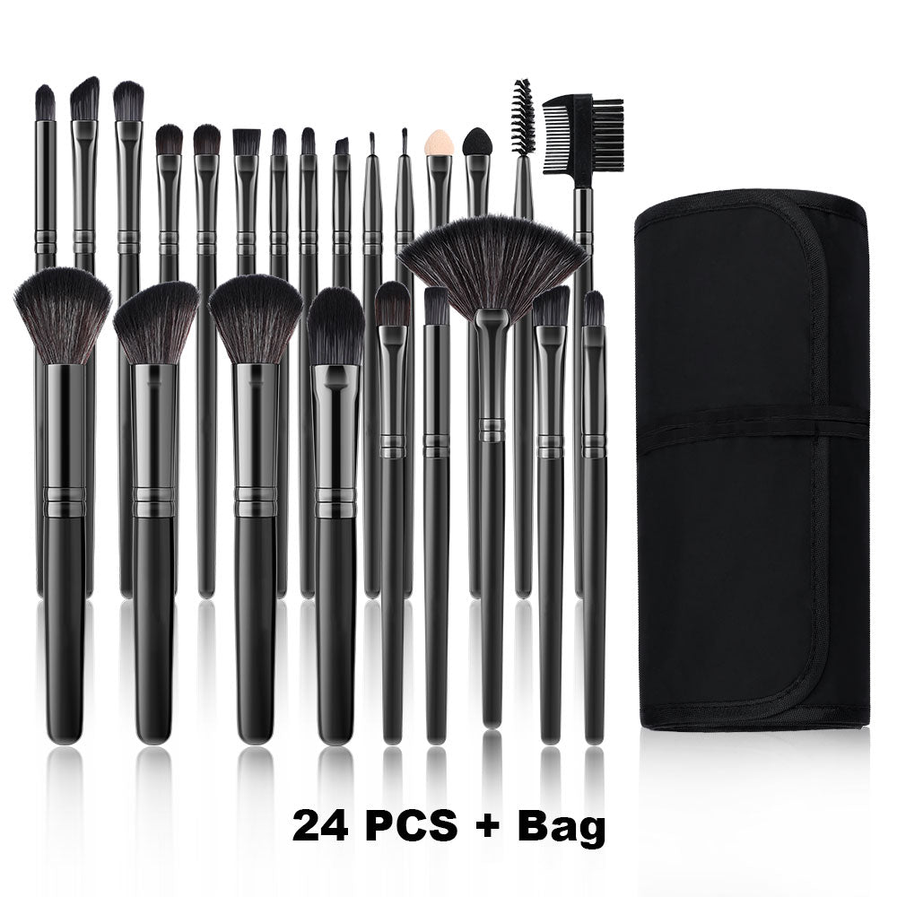 These universal makeup brushes, available in 13 or 32 pieces, enable you to create makeup looks