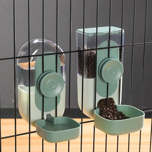 Pet Food Bowl Can Hang Stationary Dog for Cat Cage Feeder Bowls Dogs Hanging Bowls Puppy Rabbit Kitten Automatic Feeder Products