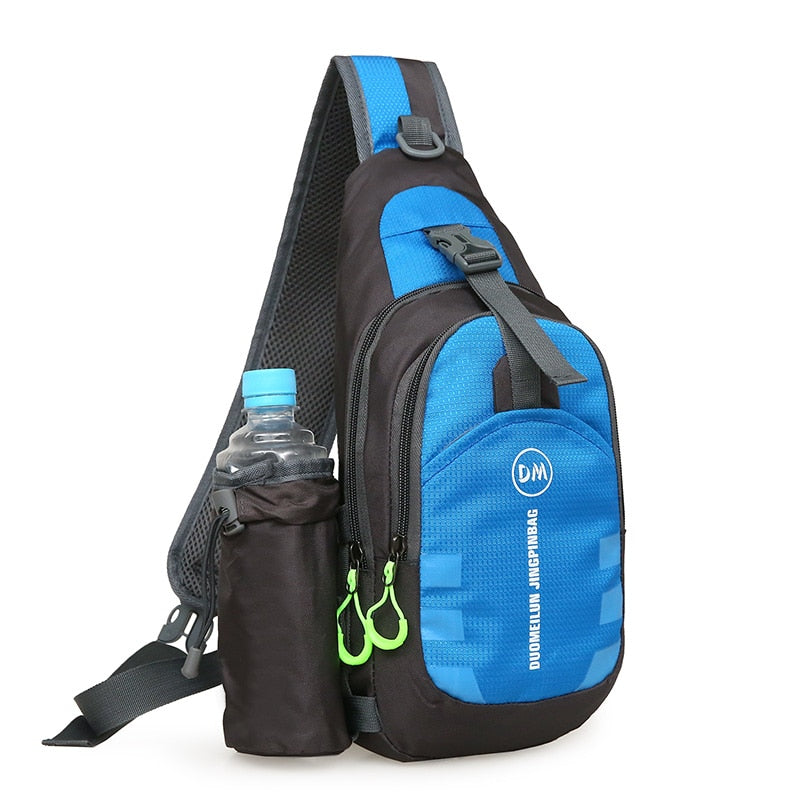 Fashion Men Women Handbag Sport Belt Waist Pack Pouch Shoulder Bag Water Bottle Holder Bag for Running Jogging Hiking