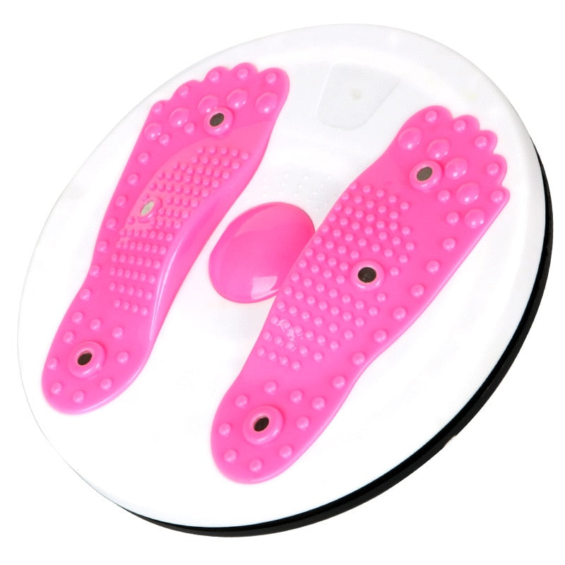 Waist Twisting Disc Unisex Waist Trainer Health Thin Waist Exerciser Twist Board Exercise Foot Massage Plate Fitness Equipment