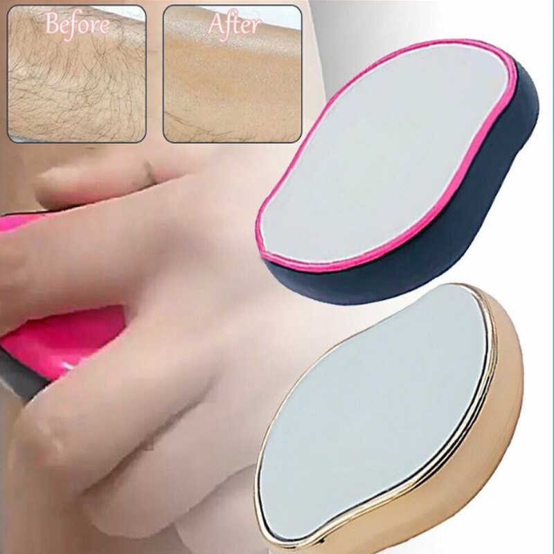 Nano Epilator Depilatory Hair Removal Shaver Crystal Glass Hair Removal Eraser Painless Depil Hop Stone Body Exfoliating 2023