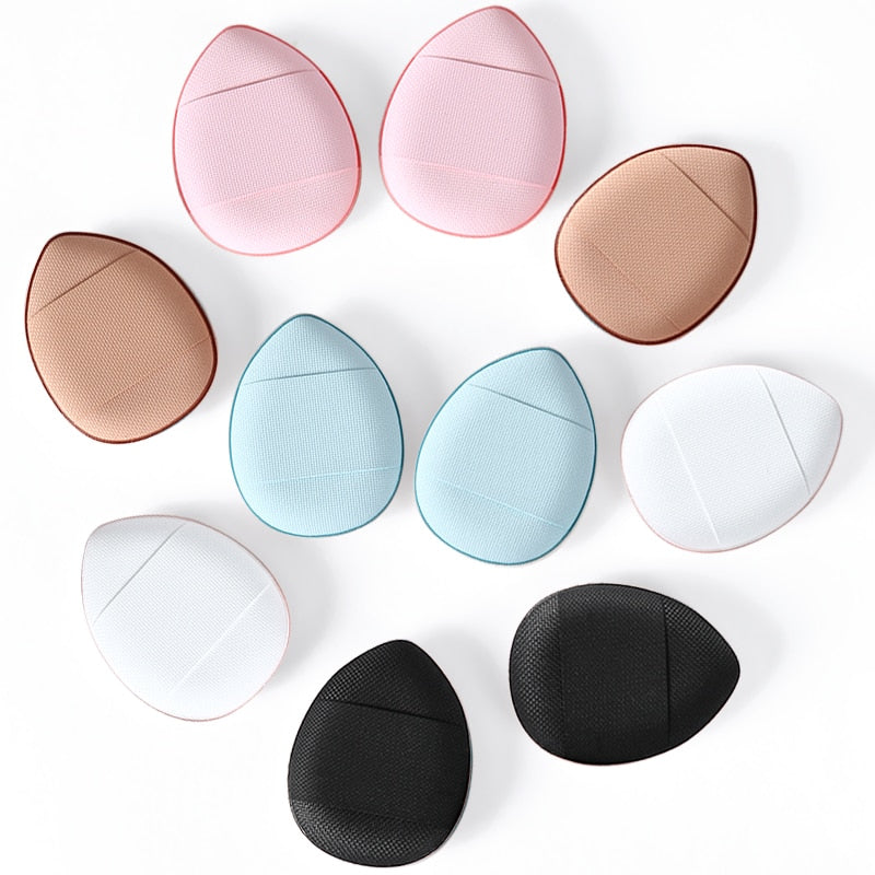 5/10/20 Pcs Mini Finger Puff Foundation Powder Detail Makeup Sponge Face Concealer Cream Blend Cosmetic Accessories Makeup Tools