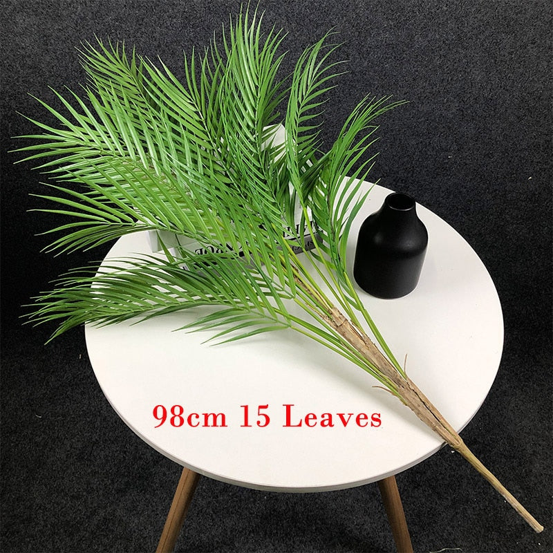 This 125cm tall large artificial palm tree is the perfect way to go