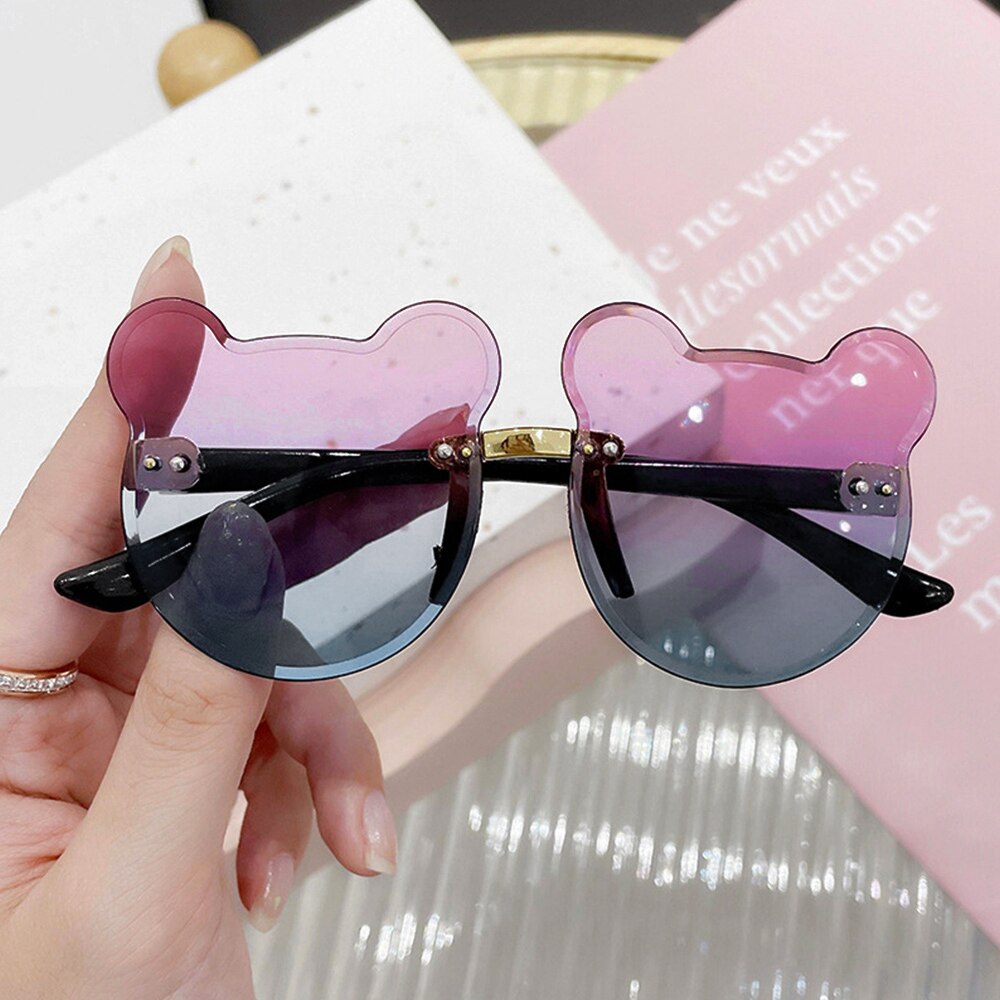 2023 Fashion Heart Frame Children Sunglasses Cute Girls Boys Kids Sun Glasses UV375 Protection Small Eyewear Baby De Sol Gafas