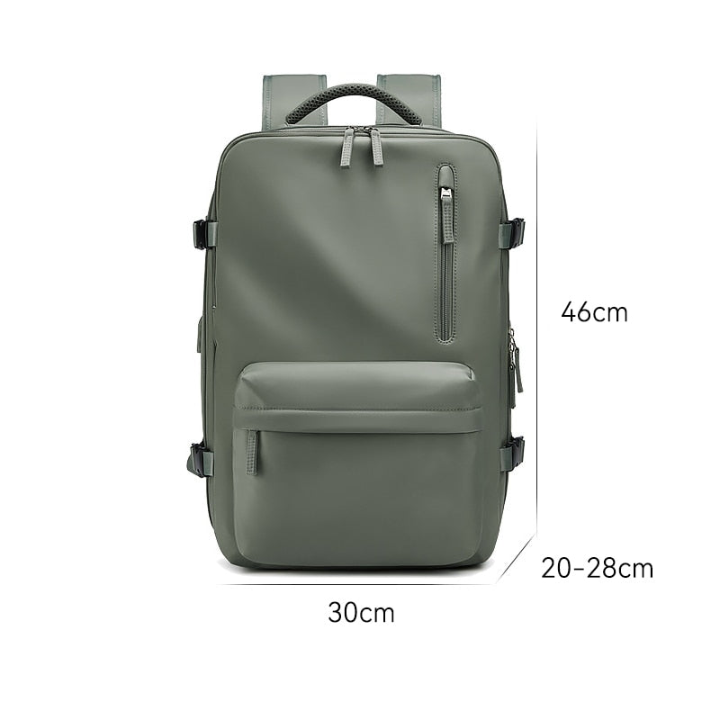 Women Backpack Expandable Large Capacity Travel Bags Waterproof School Student Backpacks Mens Boys Girls 16inch Laptop Back Pack