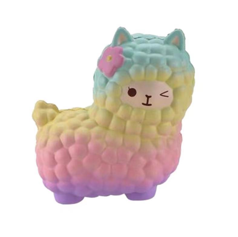 Jumbo Squishy Kawaii Animal Unicorn Cake Deer Panda Squishies Slow Rising Stress Ball fidget toys Squeeze food Toys for Kids