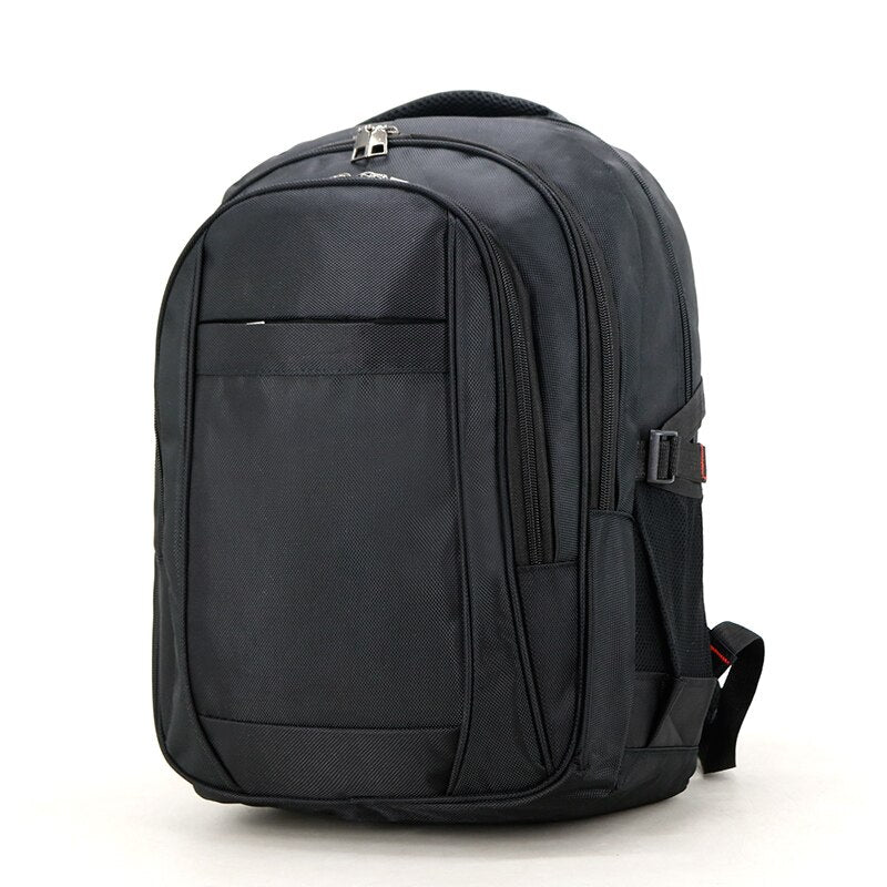 Computer School Travel Backpack Rucksack Polyester Black Gray Nylon Business Travel Commute Men School Laptop Backpack