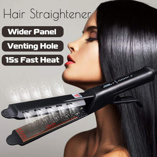 Curling And Straightening Dual Use Hair Straightening Splint Constant Temperature 4 Gears Portable Air Bangs Curling Straightene