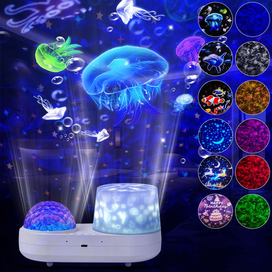 Children's Constellation Galactic Projection light Ocean Starry projector small night light 360 degree rotation Nebula starry li