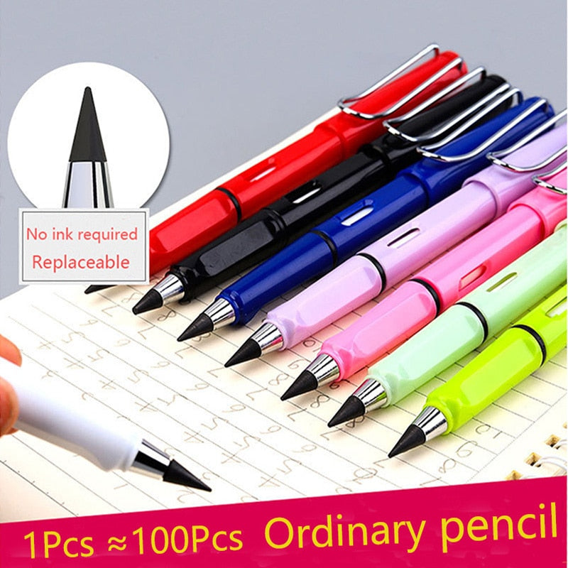 New Technology Unlimited Writing Pencil No Ink Novelty Pen Art Sketch Painting Tools Kid Gift School Supplies Stationery