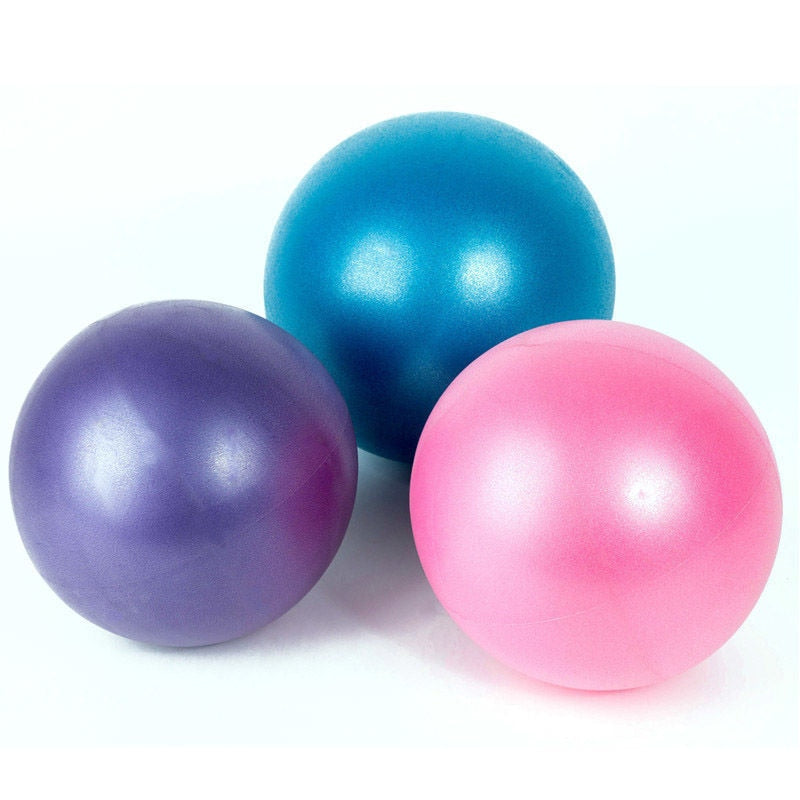 25cm Pilates Ball Explosion-proof Yoga Core Ball Indoor Balance Exercise Gym Ball for Fitness Pilates Equipment