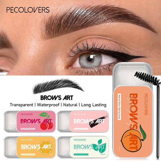 3D Eyebrow Styling Cream Waterproof Quick-drying Makeup Eyebrow Sculpt Soap Natural Wild Brow Pomade Setting Gel Wax Cosmetics