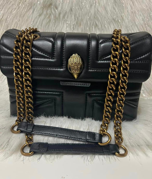 2023 New KURT Bag Vintage Luxury Design Embroidery Chain Bag One-shoulder Crossbody Messenger Handbag Square Bags